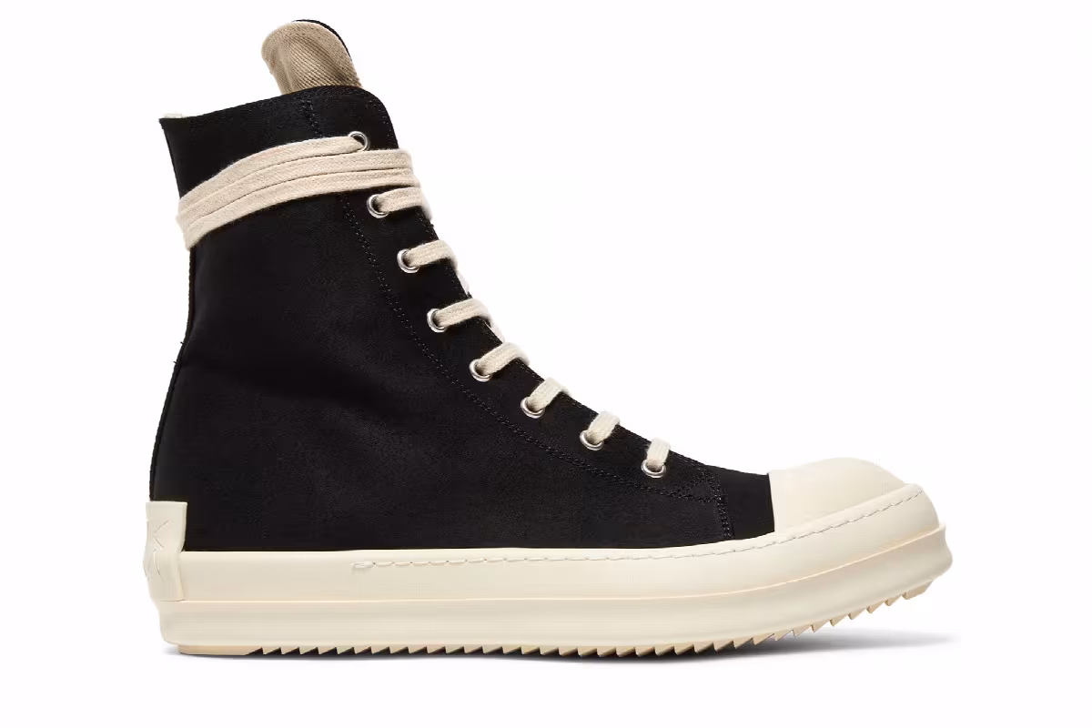 Rick Owens DRKSHDW Gethsemane High Black Milk, view 2