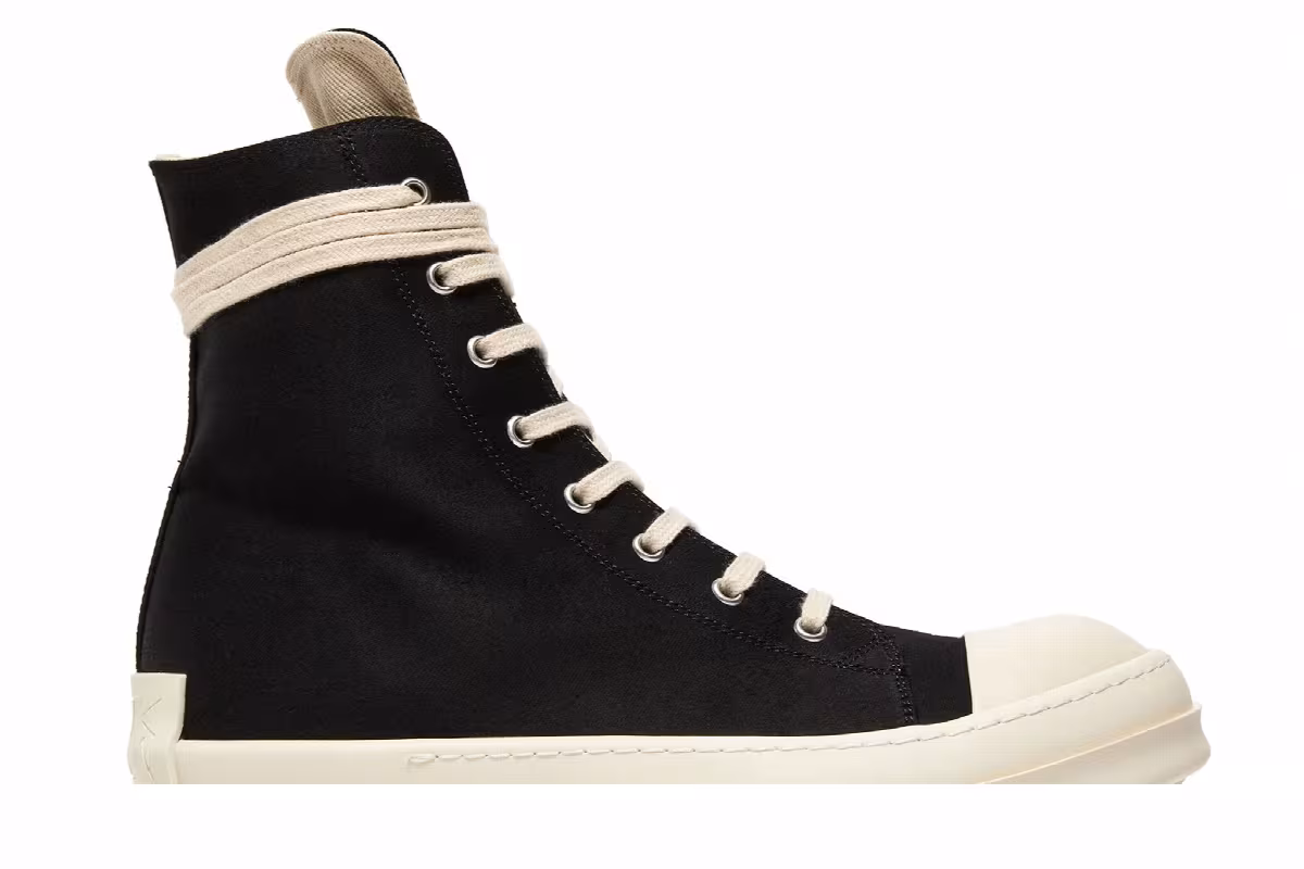 Rick Owens DRKSHDW Gethsemane High Black Milk, view 3