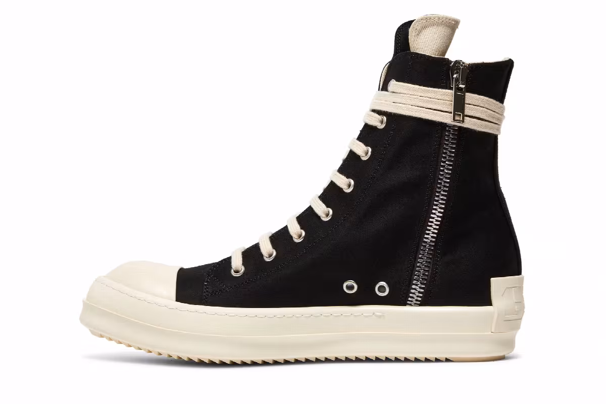 Rick Owens DRKSHDW Gethsemane High Black Milk, view 4