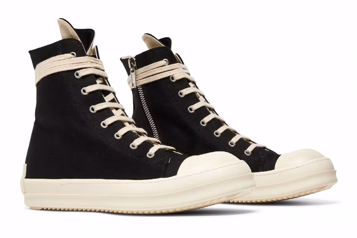 Rick Owens DRKSHDW Gethsemane High Black Milk, view 9