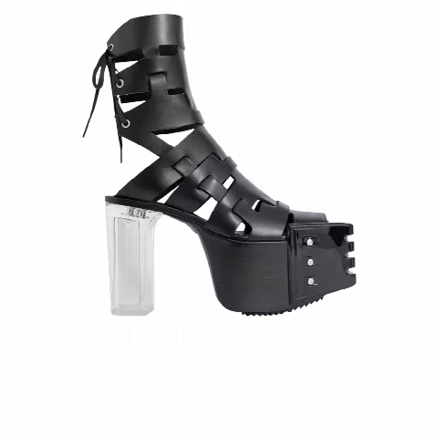 Rick Owens Wmns Ankle Spartan Kiss 'Black'