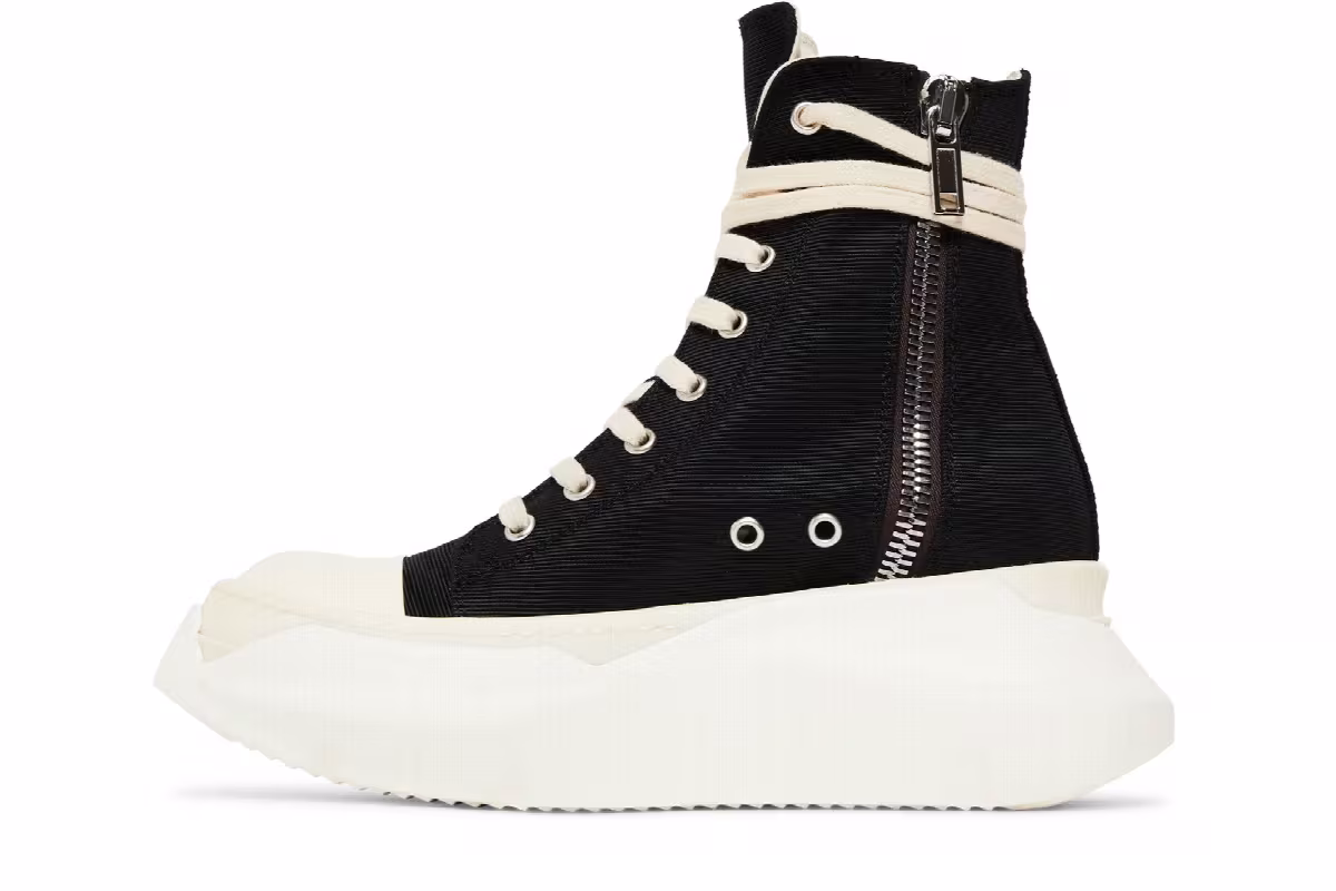 Rick Owens Women's DRKSHDW Gethsemane Abstract High Black Milk, view 4