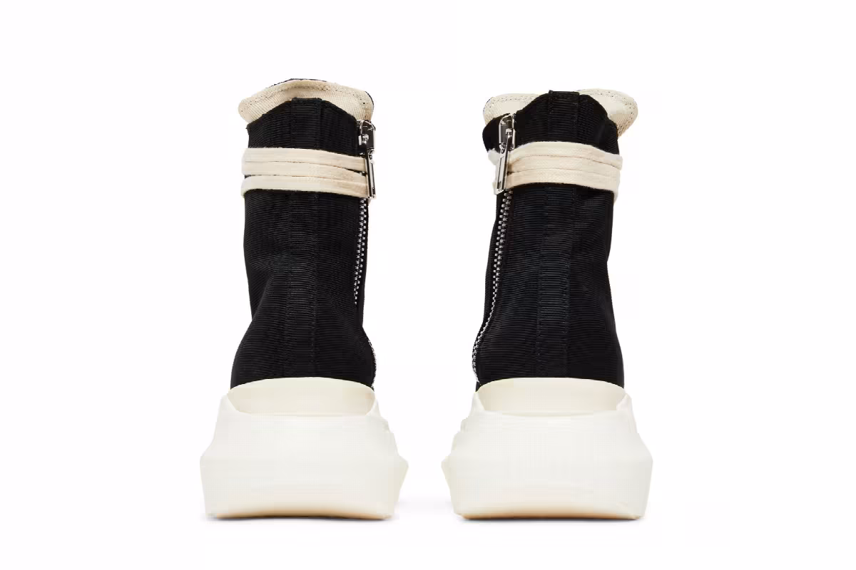 Rick Owens Women's DRKSHDW Gethsemane Abstract High Black Milk, view 7