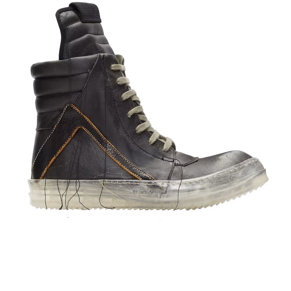 Rick Owens Geobasket High Black Bluejay