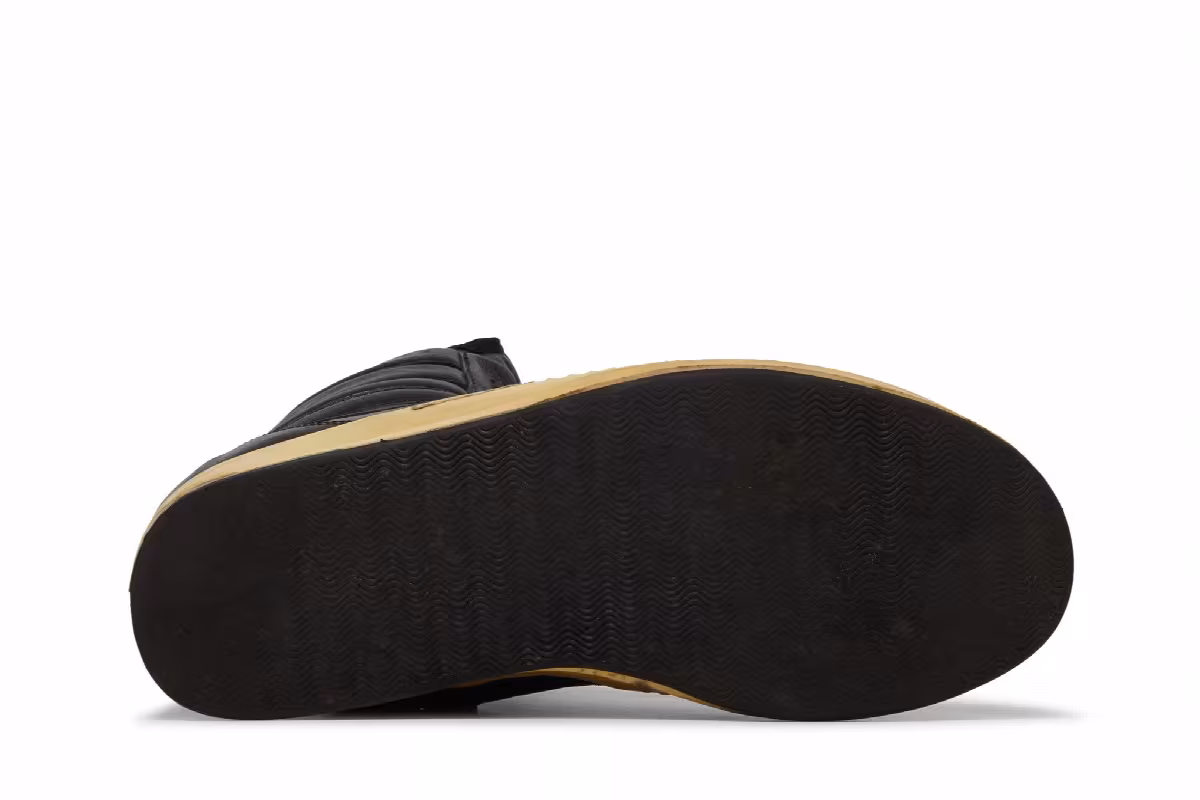 Rick Owens Pig Leather Dunks Dustulator - Black, view 5