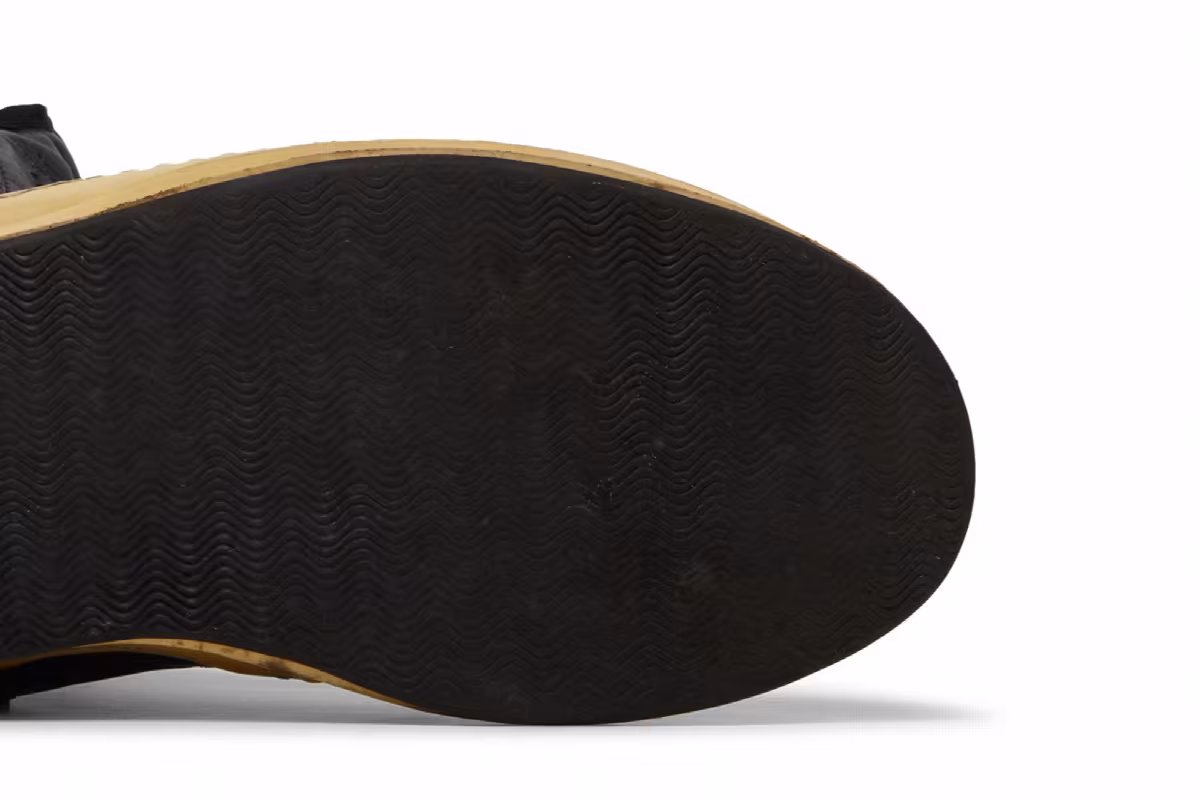 Rick Owens Pig Leather Dunks Dustulator - Black, view 6
