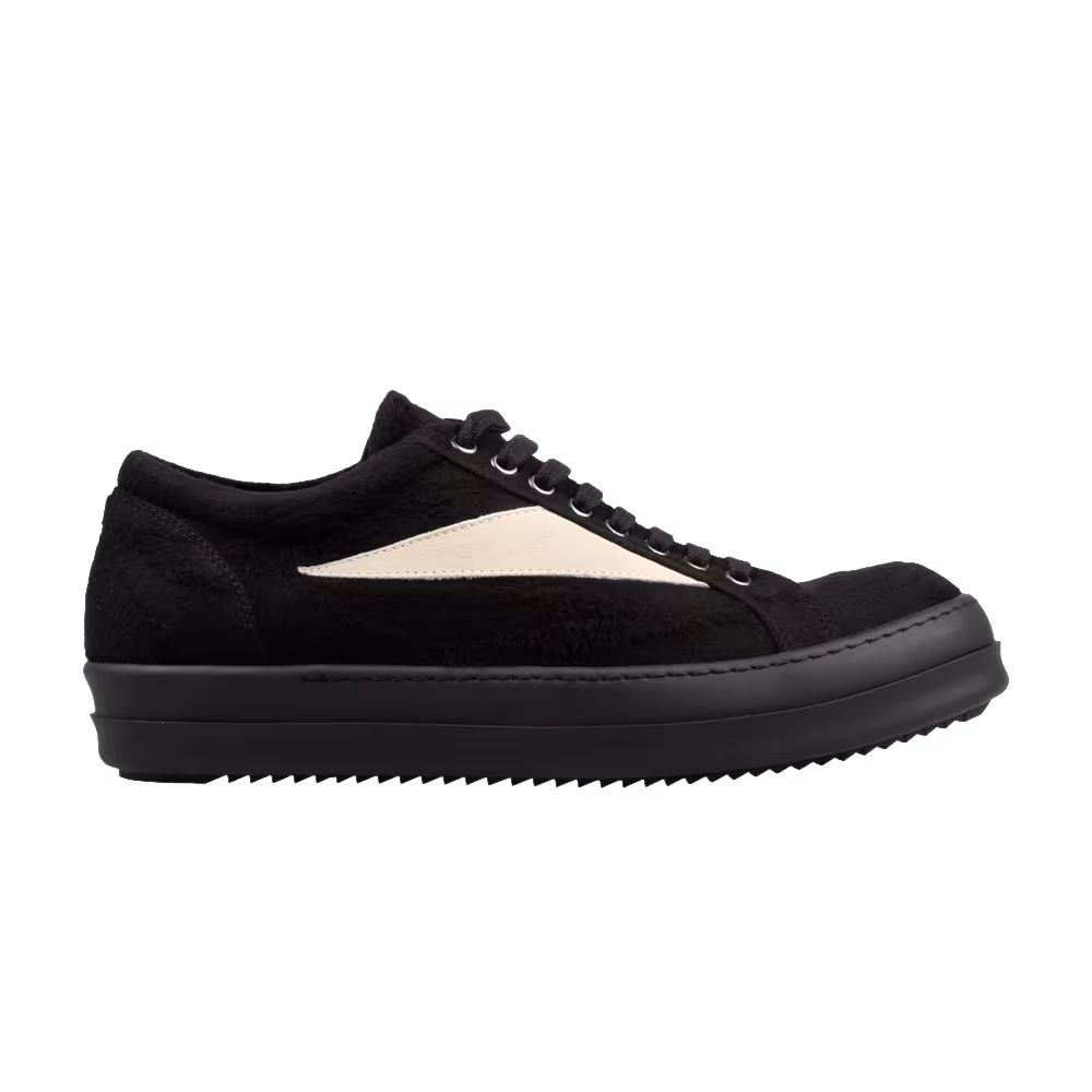Rick Owens DRKSHDW Vintage Sneaker Black Milk