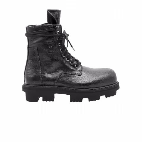 Rick Owens DRKSHDW Army Megatooth Boot 'Black'