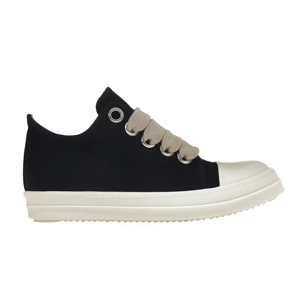 Rick Owens DRKSHDW Jumbo Lace Low Black Milk