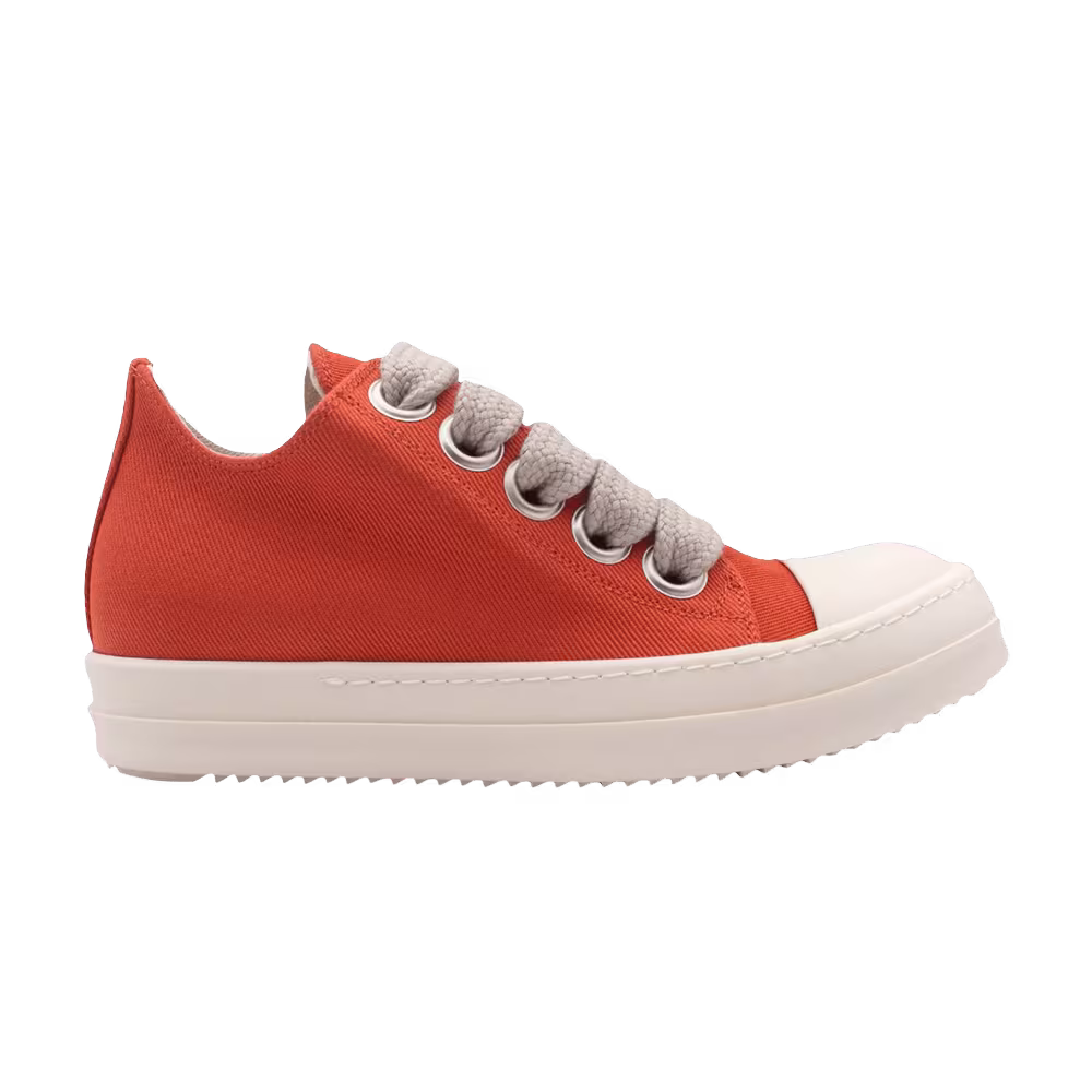 Rick Owens Women's DRKSHDW Fogachine Cotton Denim Megalace Low Orange Milk