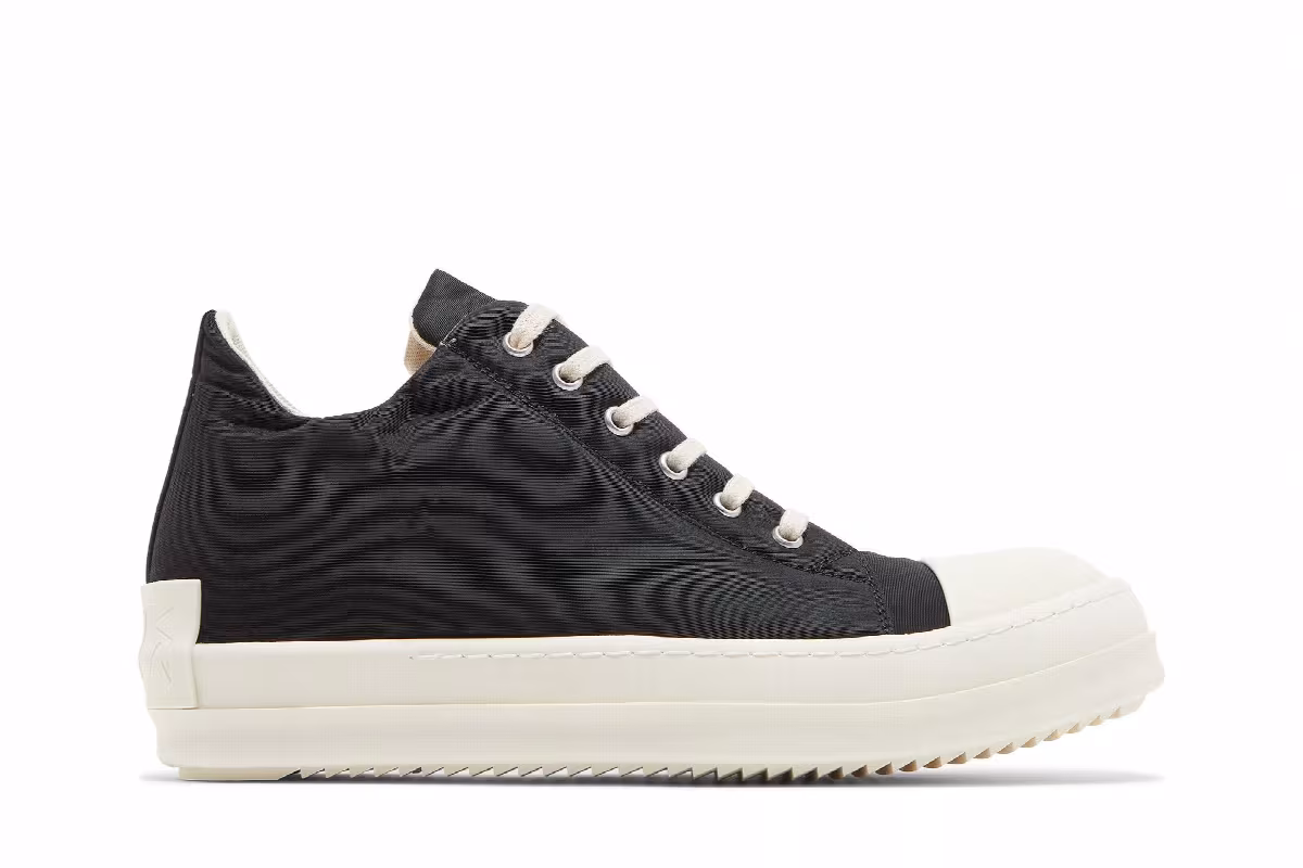 Rick Owens DRKSHDW Strobe Cotton Nylon Low Black Milk, view 2
