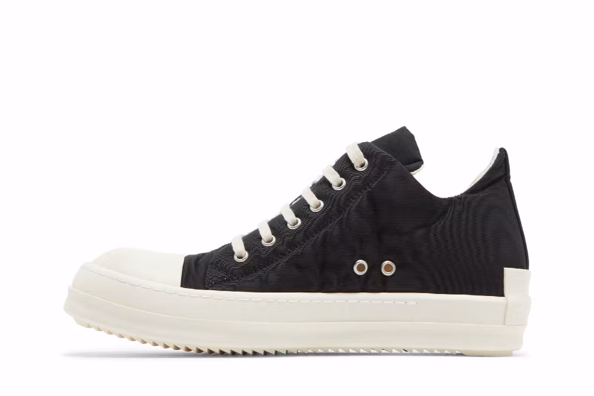 Rick Owens DRKSHDW Strobe Cotton Nylon Low Black Milk, view 4
