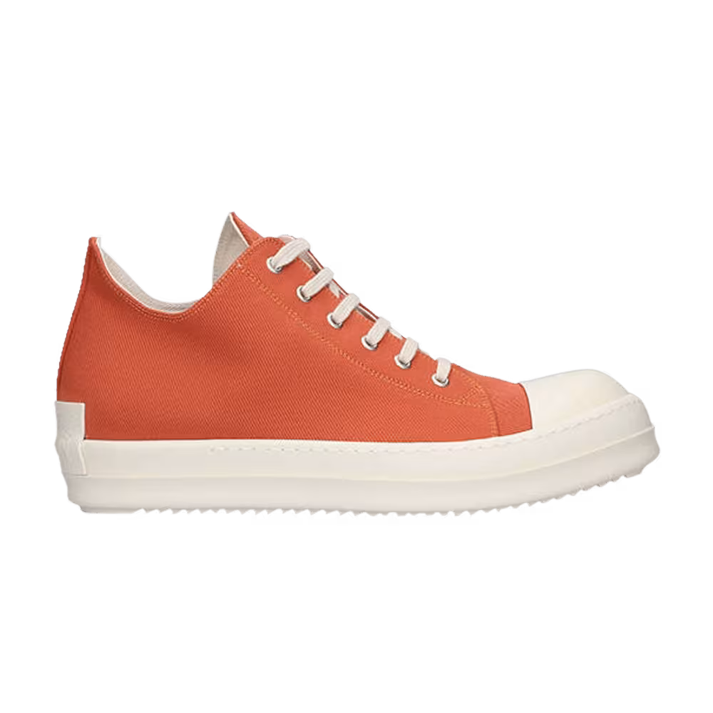 Rick Owens DRKSHDW Fogachine Cotton Denim Low Orange