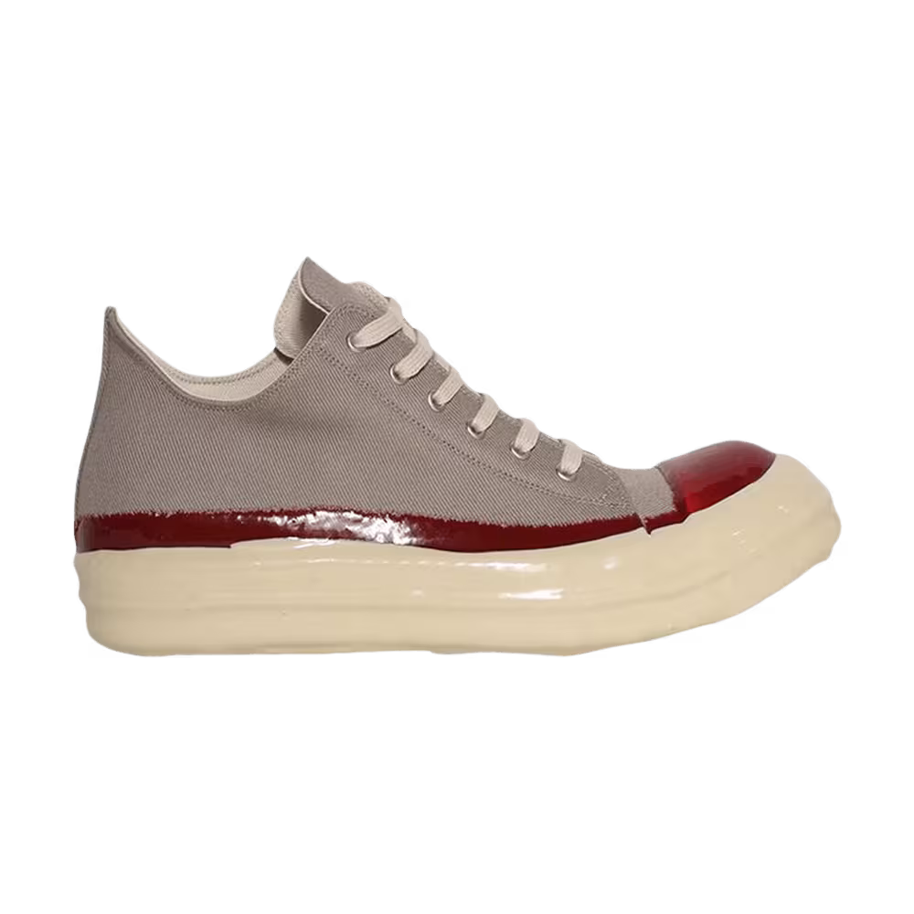 Rick Owens Concordians DRKSHDW Sneaks Low Dirty Pearl Red