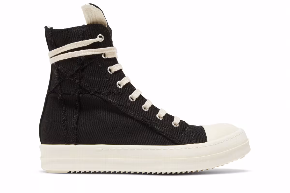 Rick Owens Women's DRKSHDW Penta High Black Milk, view 2