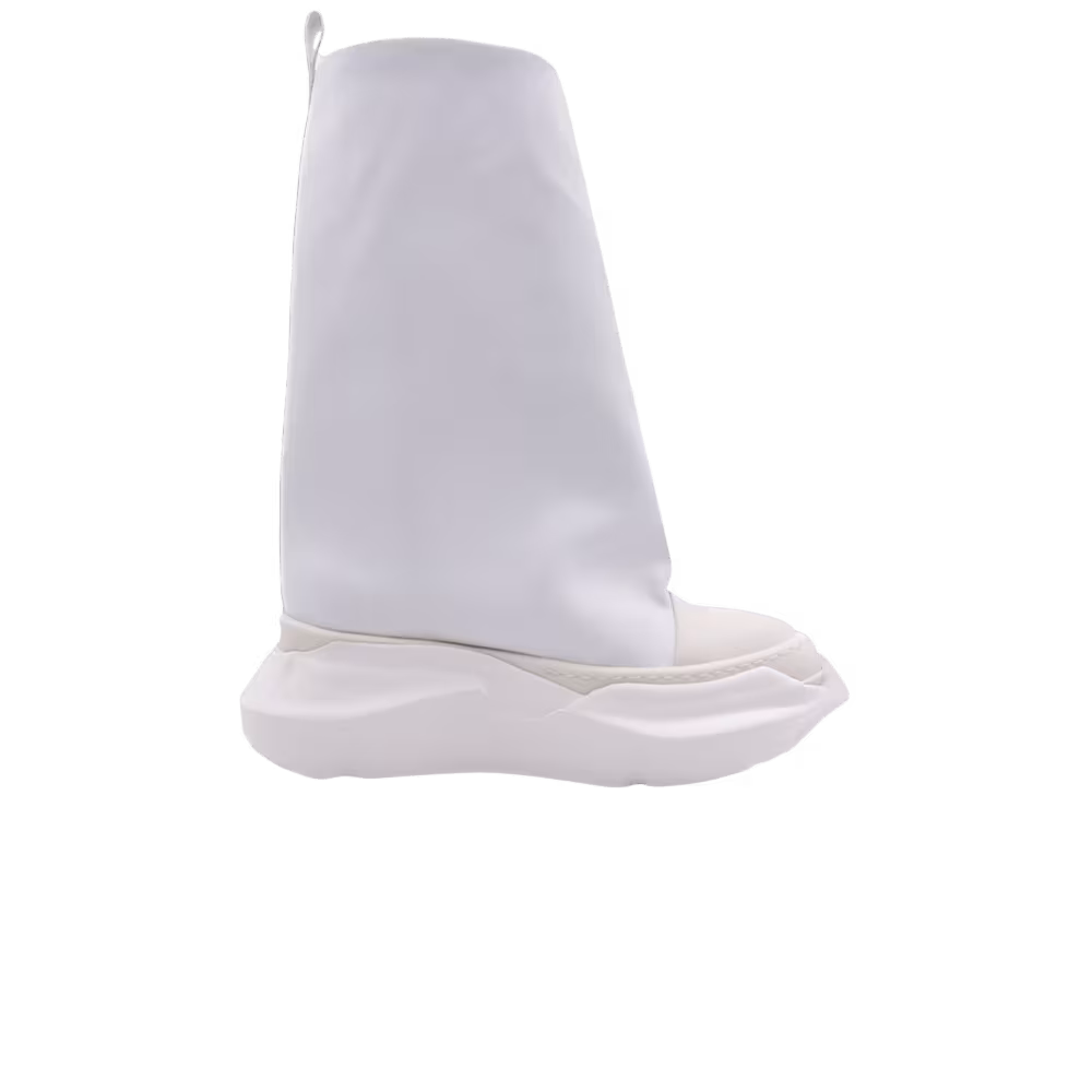 Rick Owens DRKSHDW Fogachine Sneaks Boots Natural Milk