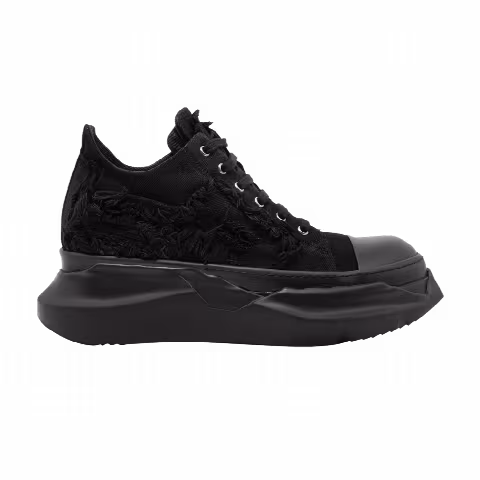 Rick Owens DRKSHDW Gethsemane Distressed Abstract Low 'Black'