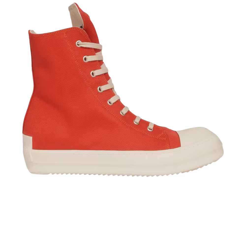 Rick Owens DRKSHDW Fogachine Cotton Denim High Orange Milk