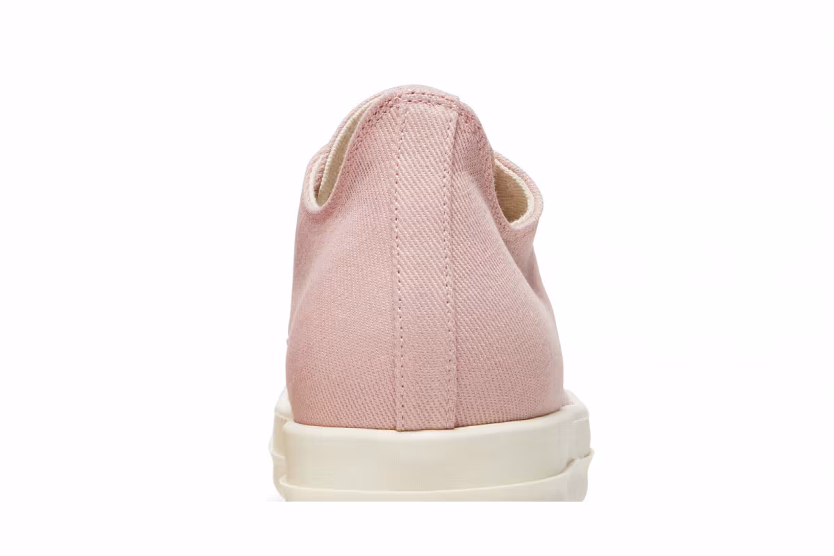 Rick Owens Women's EDFU DRKSHDW Canvas Low Faded Pink, view 8