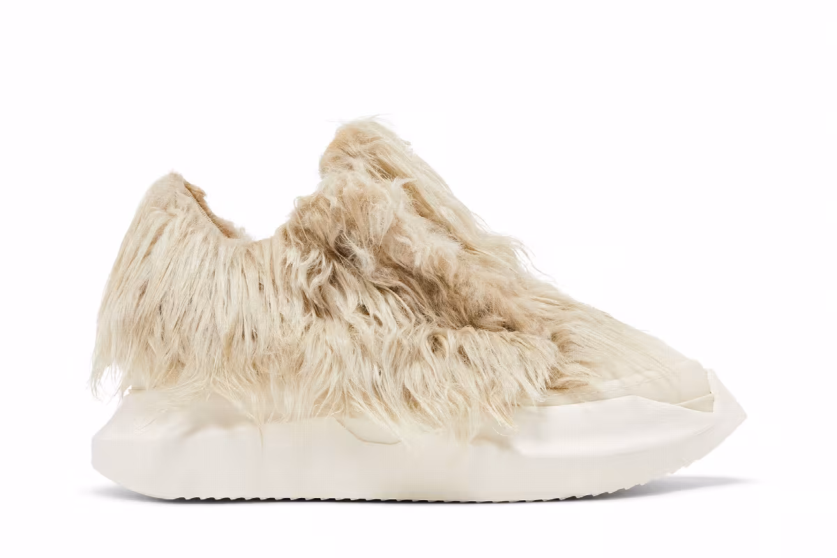 Rick Owens DRKSHDW Strobe Abstract Low Pearl Milk, view 2