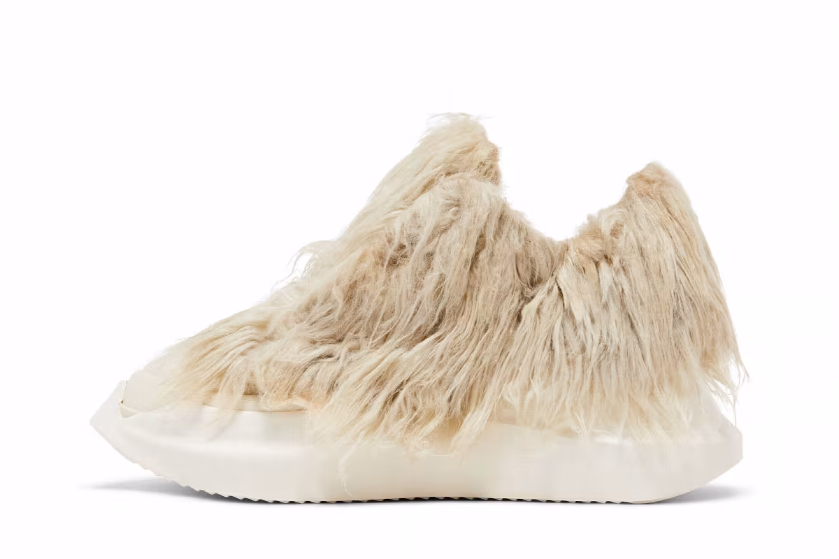 Rick Owens DRKSHDW Strobe Abstract Low Pearl Milk, view 4
