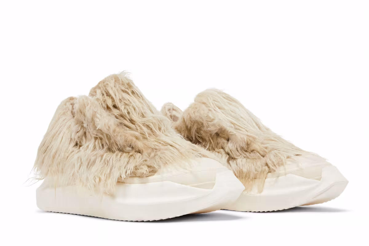 Rick Owens DRKSHDW Strobe Abstract Low Pearl Milk, view 9
