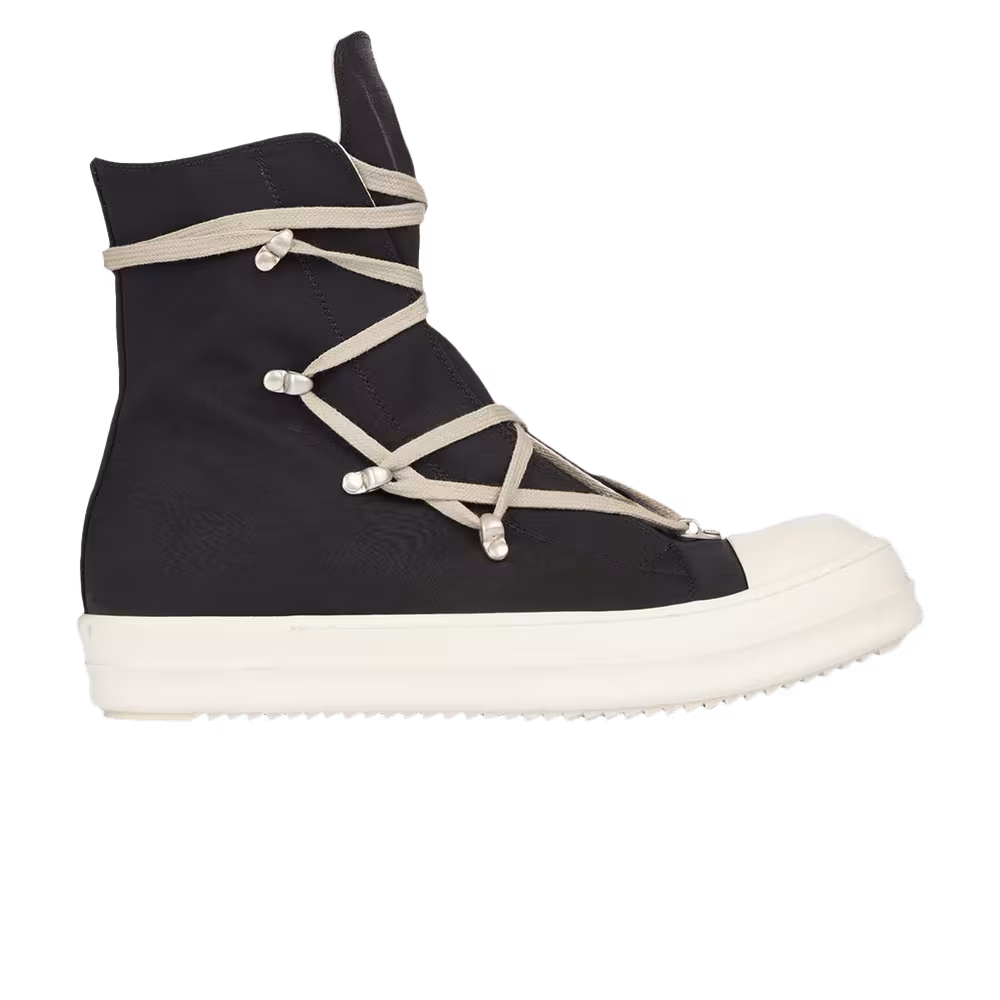 Rick Owens Women's DRKSHDW Strobe Cotton Nylon Hexa High Black Milk