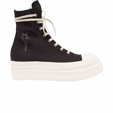 Rick Owens DRKSHDW Double Bumper High 'Star - Black White'