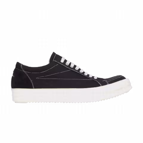 Rick Owens Wmns DRKSHDW Temple Star Applique Sneaks 'Black Milk'