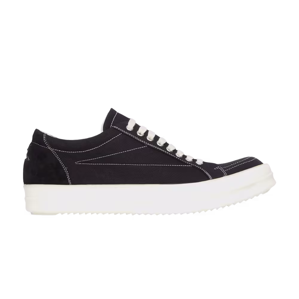 Rick Owens Women's DRKSHDW Temple Star Applique Sneaks Black Milk
