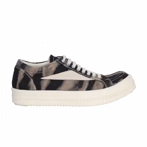 Rick Owens Wmns Porterville DRKSHDW Jumbo Laced Abstract High 'Black Milk'