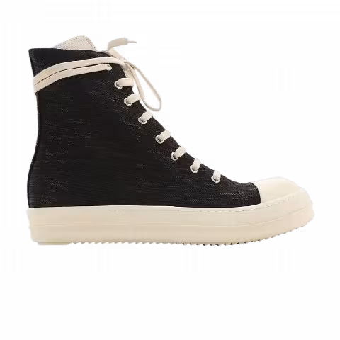 Rick Owens DRKSHDW Coated Canvas High 'Black'