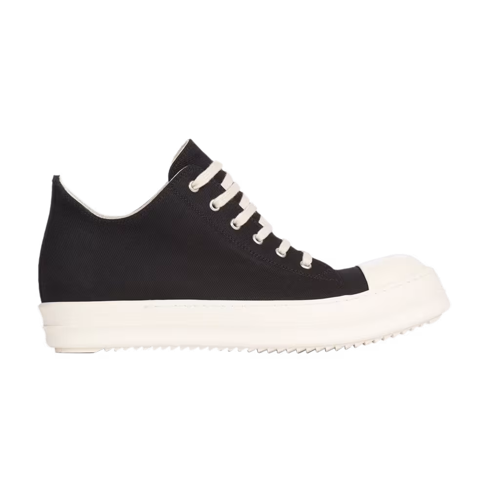 Rick Owens Women's EDFU DRKSHDW Canvas Low Black Milk