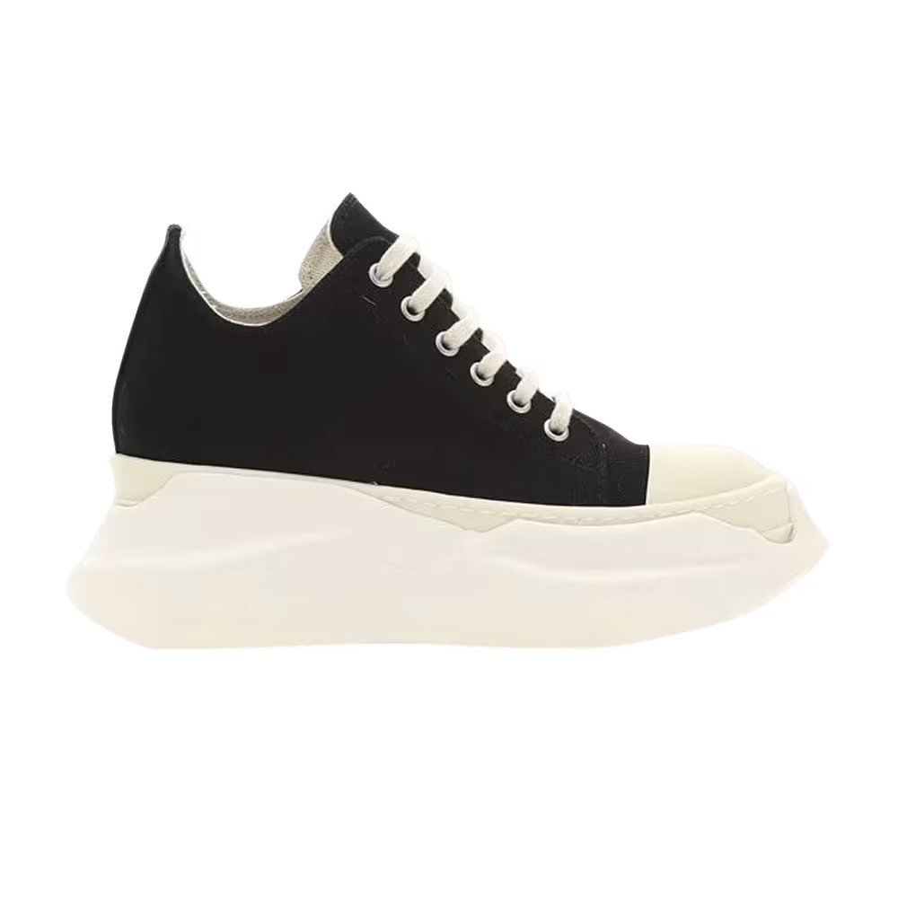 Rick Owens Women's DRKSHDW Strobe Cotton Denim Abstract Low Black Milk