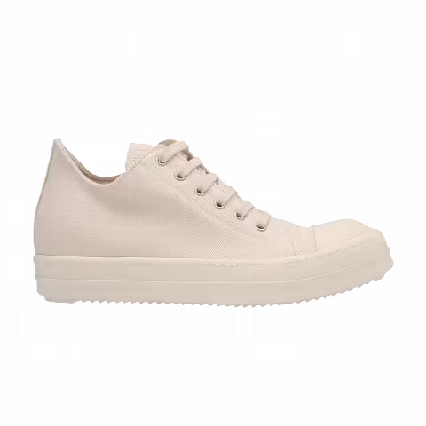 Rick Owens Wmns DRKSHDW Strobe Cotton Denim Low 'Natural Milk'