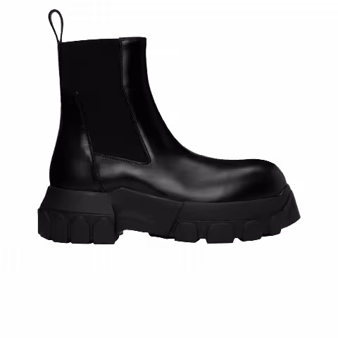 Rick Owens DRKSHDW Beetle Bozo Tractor Boot 'Black'