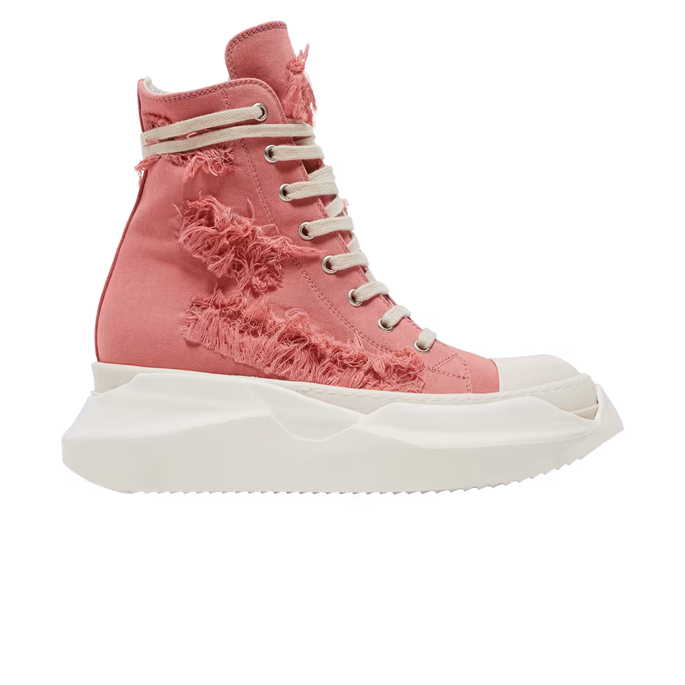 Rick Owens Women's DRKSHDW Fogachine Slashed Stretch Denim Abstract High Pink Milk