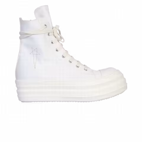 Rick Owens DRKSHDW Double Bumper High 'Star - White'