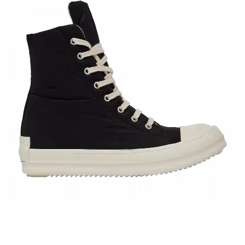 Rick Owens Wmns DRKSHDW Strobe Cotton Nylon High 'Black Milk'
