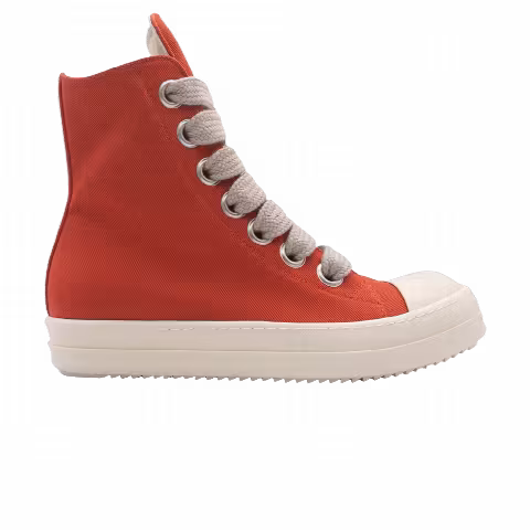 Rick Owens Wmns DRKSHDW Fogachine Cotton Denim Megalace High 'Orange Milk'