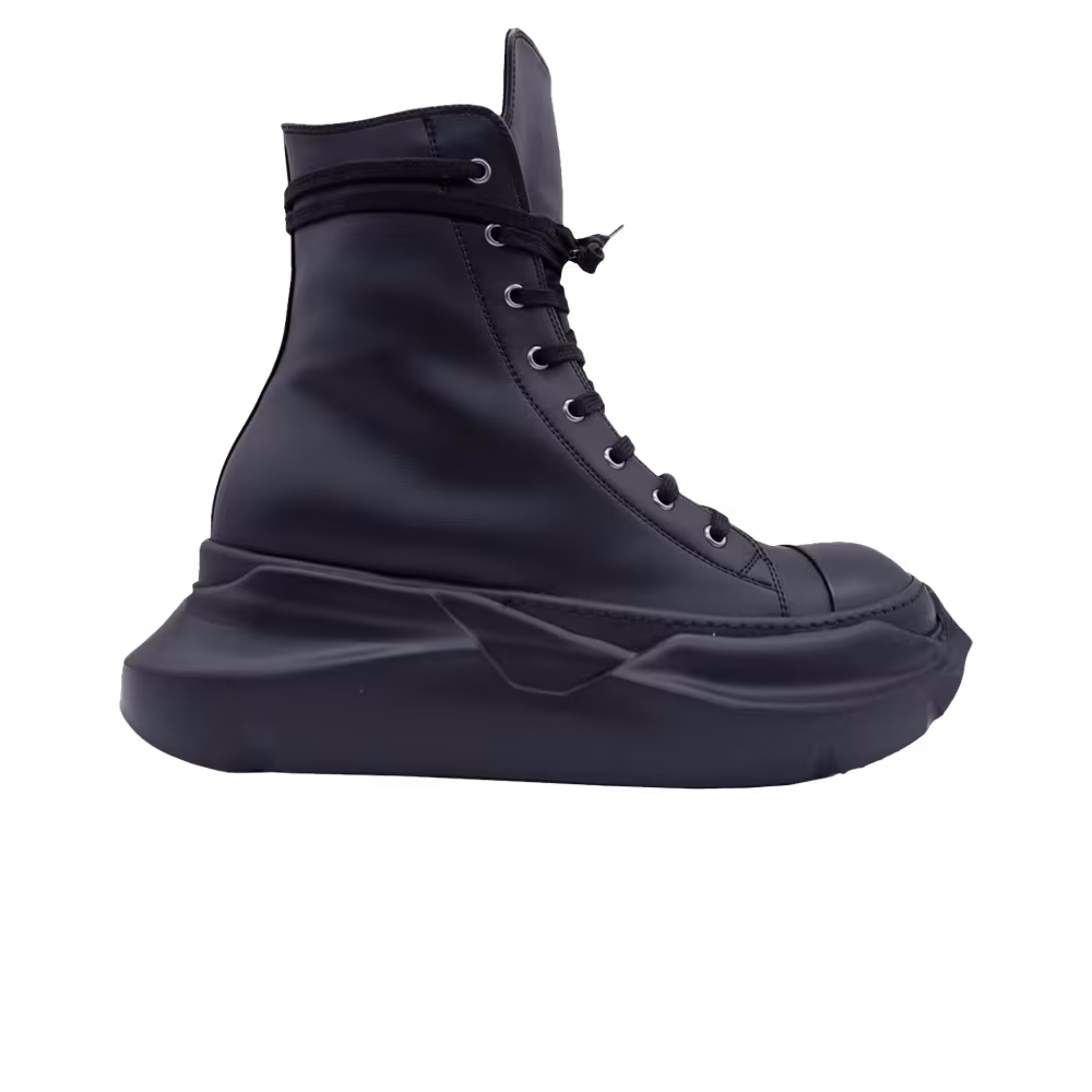 Rick Owens DRKSHDW Strobe Fabrics Abstract High Black