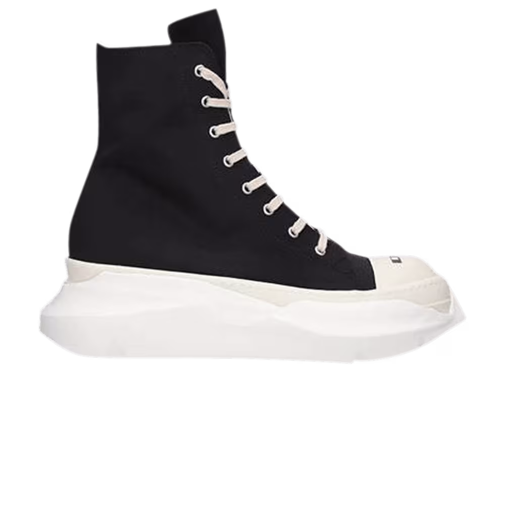 Rick Owens Women's DRKSHDW Fogachine Cotton Nylon Abstract High Black Milk