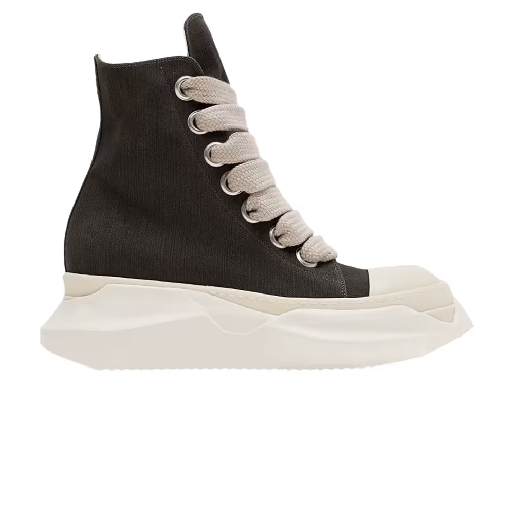 Rick Owens DRKSHDW Fogachine Cotton Denim Megalace Abstract High Dark Dust
