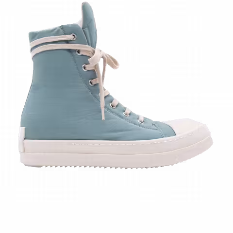 Rick Owens Wmns DRKSHDW Strobe Cotton Nylon High 'Aqua Milk'