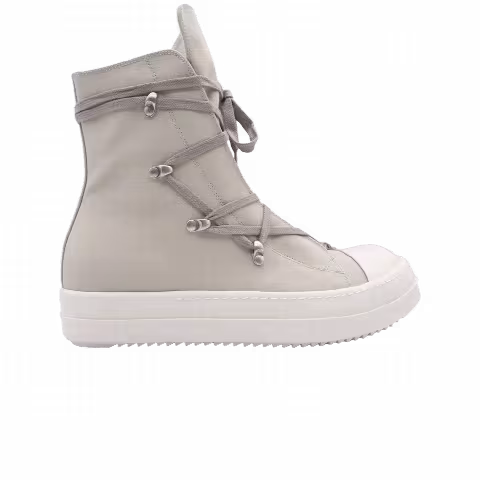 Rick Owens Wmns DRKSHDW Strobe Cotton Nylon Hexa High 'Pearl Milk'