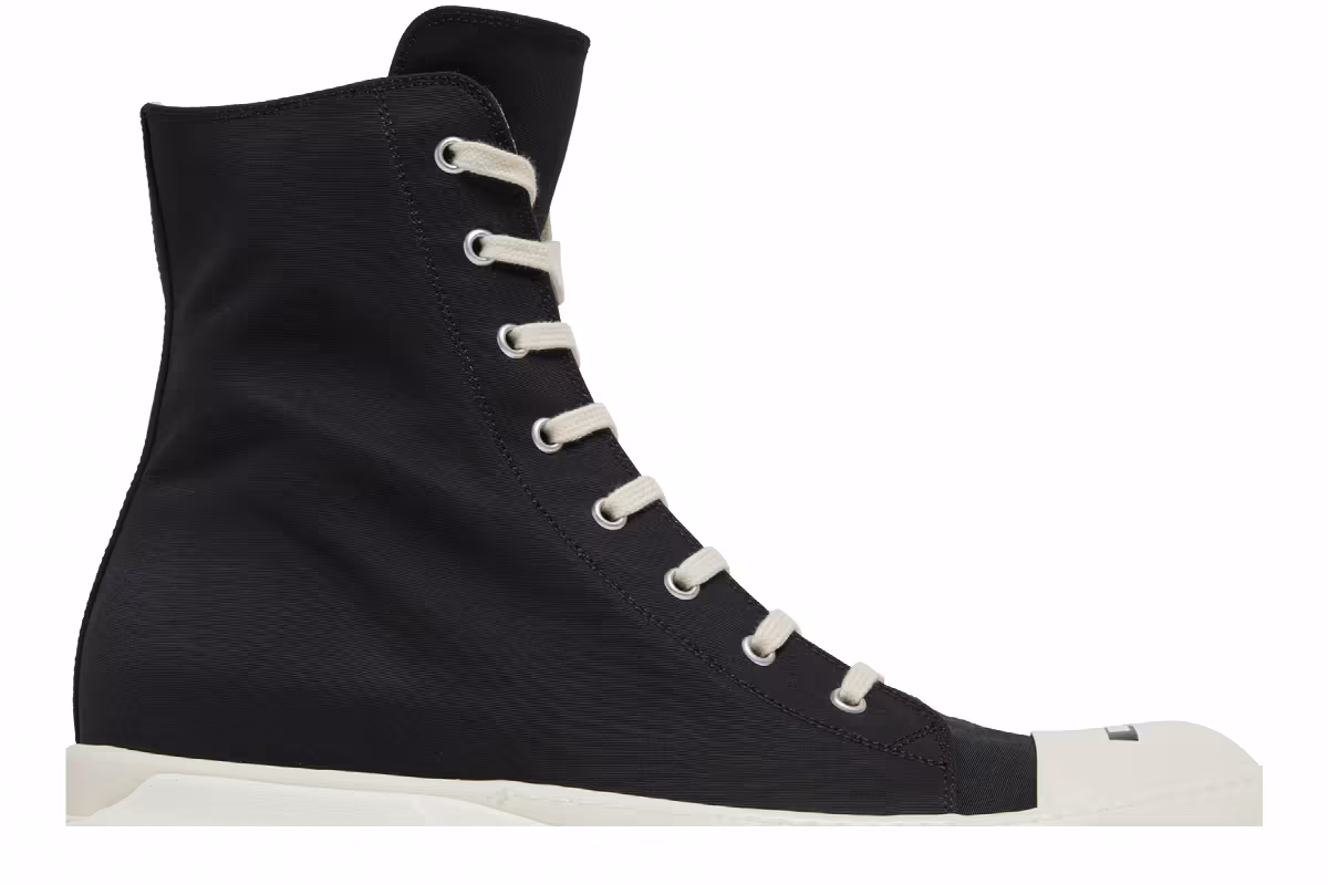 Rick Owens DRKSHDW Fogachine Cotton Nylon Abstract High Black Milk, view 3