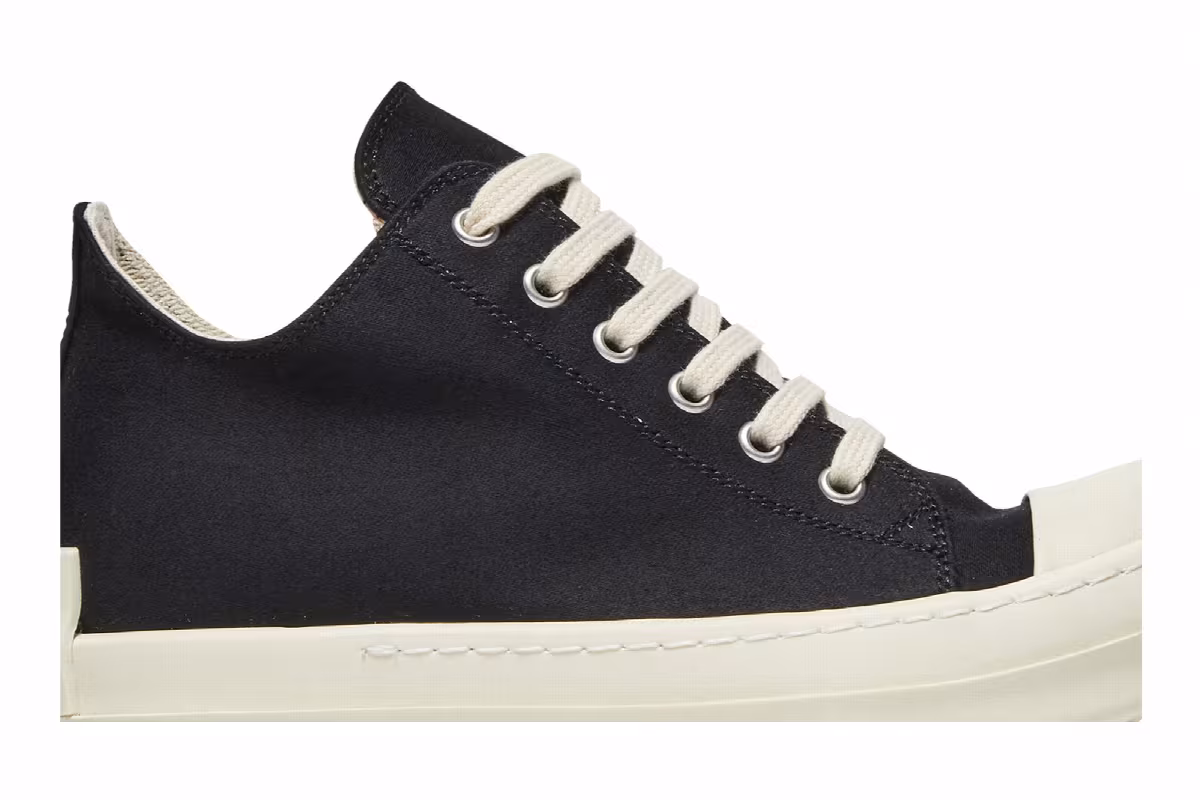 Rick Owens Women's DRKSHDW Gethsemane Low Black, view 3
