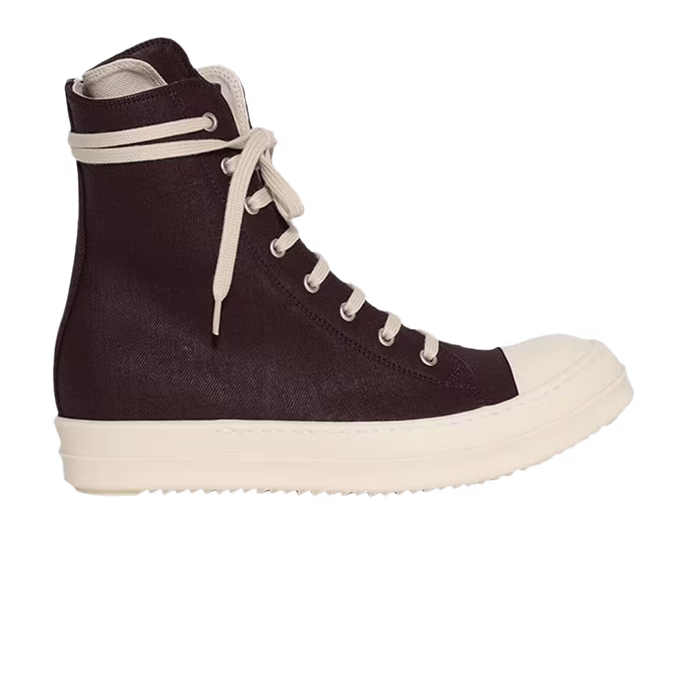 Rick Owens Women's Concordians DRKSHDW Scarpe High Scab Wax Milk