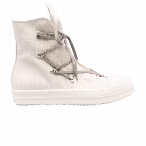 Rick Owens Wmns DRKSHDW Strobe Cotton Denim Hexa High 'Natural Milk'