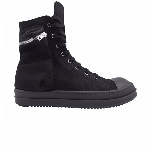Rick Owens DRKSHDW Fogachine Cotton Denim Cargo High 'Black'